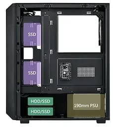Корпус FSP CMT218AB Black (CMT218AB) - мініатюра 5