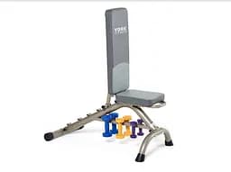 Гантелі для фітнесу вінілові круглі York Fitness 2х2кг жовтий - мініатюра 3