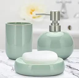 Набір аксесуарів Turquoise для ванної кімнати Fissman van0000655 - мініатюра 6