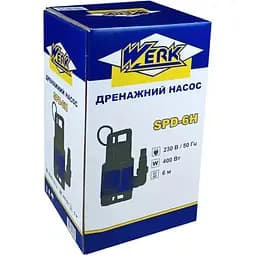 Занурювальний дренажний насос Werk SPD-6H [72998] - мініатюра 5