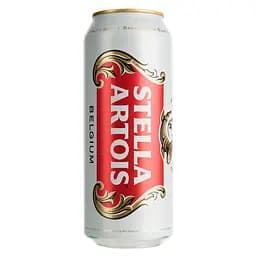 Уценка. Пиво Stella Artois, светлое, 5%, ж/б, 0,5 л (64712)