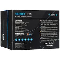 Портативна Bluetooth колонка Gelius Pro Outlet GP-BS530 Black - мініатюра 7