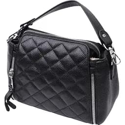 Сумка для жінок Vintage 22667 22х18х11 см Чорна