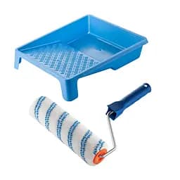 Валик "Нейлон" 250х48 мм с ручкой и ванночка Polax (770-217)