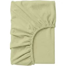 Простирадло на резинці Cosas з вареної бавовни OLIVE 90х200х20 см (78WashedCottonOlive_90x200x20)