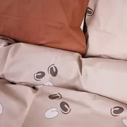 Підковдра MirSon Ranforce Elite 17-4832 Eleanor 110х140 см Бежева з коричневим (2200009392382)