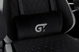 Геймерське крісло GT Racer чорне із сірим (X-2324 Fabric Black/Gray) - мініатюра 8