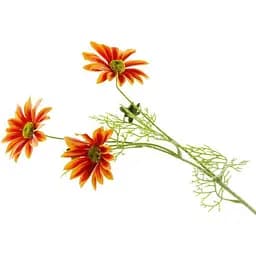 Декоративна гілка космеї Elen Dekor 62 см помаранчева (820-017)