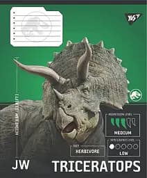 Упаковка зошитів Yes JURASSIC WORLD Strength and Power учнівський загальний 15 шт./36 лін. (767671) - мініатюра 6