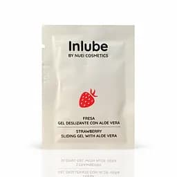 САШЕТ Съедобный лубрикант на водной основе вкус: клубника INLUBE, 5 мл Nuei (Испания) Nuei SNU513376 102959