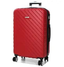 Валіза середня M ABS-пластик Madisson Snowball 03403 68х44х27см 68+13л Червоний