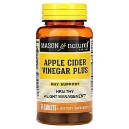 Яблучний оцет + Mason Natural 60 таблеток