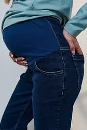 Джинси для вагітних Mom Fit для майбутніх мам з регульованим поясом M (46) Leyton Юла Мама синій - мініатюра 7