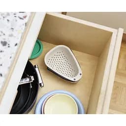 Друшляк кухонний Joseph Joseph Core міні зі складними ручками  6.5x21.6x13.5 см (1000018) - мініатюра 18