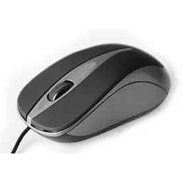 Мишка Media-Tech Plano, 3кн., 800dpi, темно-сіра (titanium)