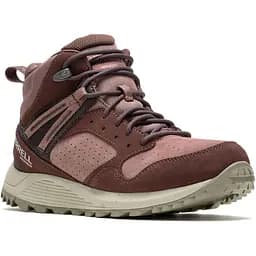 Ботинки женские Merrell Wildwood Mid LTR WP Womens 40 Бордовий