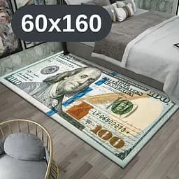 Стильний та зносостійкий килим для дому "100 доларів" 60х160 KT8000601