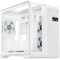 Корпус 1stPlayer RT5, білий, без БЖ, Midi Tower, Micro ATX / Mini ITX, 2xUSB 3.0 / 1xUSB 2.0, макс. CPU - 157 мм / VGA - 330 мм,