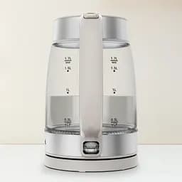 Tefal Електрочайник Glass Kettle 1.7л, скло, з підсвіткою, сріблясто-сірий - мініатюра 4