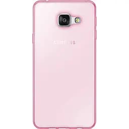 Чохол-накладка Remax Ultra Thin Silicon 0.2 mm Samsung A710 Pink