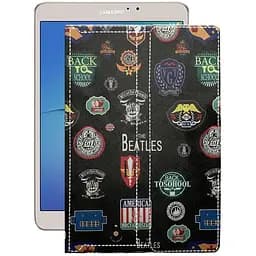 Чехол StatusCASE из экокожи для планшета Samsung Galaxy Tab S2 (T713) Битлз