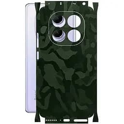Защитная пленка StatusSKIN для Xiaomi Redmi Note 14 Pro 4G Корпус Винил Камуфляж зеленый