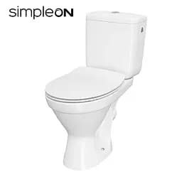 Унитаз-компакт Cersanit Cersania II 699 SimpleOn 010 3/6 с сиденьем duraplast Slim Soft Close K11-2340