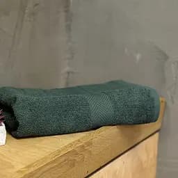 Набор махровых полотенец Ecotton темно-зеленый 30 x 50 см 3 шт (25226)