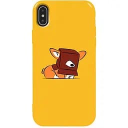 Чохол-накладка Toto Pure TPU 2 mm Print Case Apple iPhone X/XS #31 Korgi Yellow - мініатюра 2