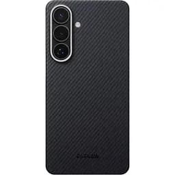 Чохол Pitaka Edge Case Aaron Button 600D Twill для Samsung Galaxy S26 Plus Black/Grey (KS2601S)