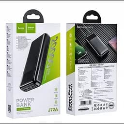 Зовнішній акумулятор Power bank HOCO J72A 20000mAh Повербанк для телефона / Павербанк Чорний - мініатюра 6