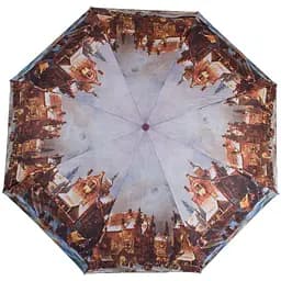 Жіноча складана парасолька повний автомат Zest 104 см сіра