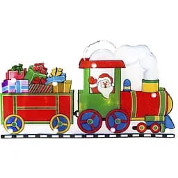 Игрушка светодиодная MBM My Home Новогодний Поезд 25х13.4х2.6 см (DH-NY-84 COLOR)