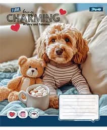 Зошит 1 вересня Charming А5, 18 аркушів в лінію (768186) - мініатюра 3