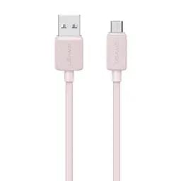 Дата кабель Usams US-SJ690 Striped KY Ser. USB to MicroUSB 2A (1m)