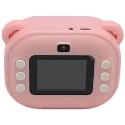 Детская цифровая фотокамера мгновенной печати с термопринтером ТОРА 12Мп ТFT экран / карта памяти Розовый