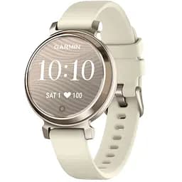 Смарт-годинник Garmin Lily 2 Cream Gold with Coconut Silicone Band (010-02839-20) - мініатюра 8