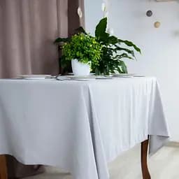 Скатертина ТЕП Aquastop водовідштовхувальна Light Gray 140x180 см (С-04190_29826) - мініатюра 4