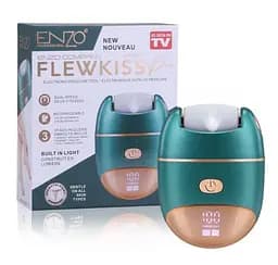 Портативна роликова пемза ENZO EN-7101 пемза для стоп електрична бездротова на акумуляторі 5 Вт Бірюзовий