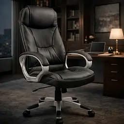 Офісне крісло Hanert Comfortum Black - мініатюра 3