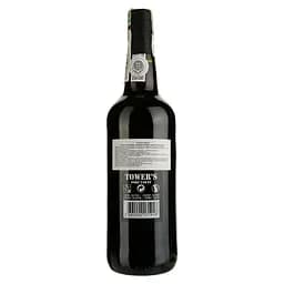 Портвейн Tower's Port Vinho do Porto Tawny, червоний, солодкий, 19,5%, 0,75 л - мініатюра 2