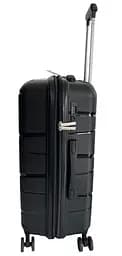 Валіза середня M Worldline Airtex 289 поліпропілен Чорний - мініатюра 4