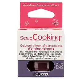 Харчовий барвник ScrapCooking натуральний фіолетовий 10 г