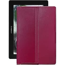 Чехол StatusCASE из экокожи для планшета Lenovo Idea Pad S6000h Бордовый