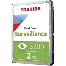 Жорсткий диск внутрішній (HDD) Toshiba S300 Surveillance 3.5" 2 TB SATA (HDWT720UZSVA) - мініатюра 2
