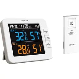 Метеостанція Sencor білий (SWS8600SH) - мініатюра 2