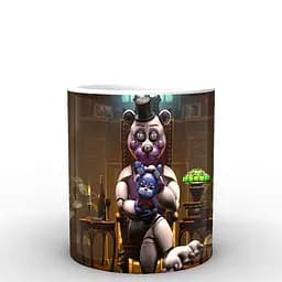 Кухоль GeekLand Five Nights At Freddys П'ять ночей з Фредді постер FN.02.052 330 мл білий - мініатюра 3