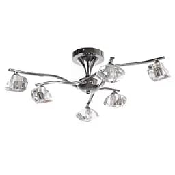 Люстра стельова Brille галогенна G9 40W CHR (BR-01151C/6)