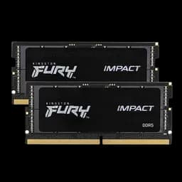 Оперативна пам'ять Kingston Fury 64GB (2x32GB) SODIMM DDR5 4800MHz Impact Black (KF548S38IBK2-64)