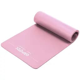 Коврик для йоги и фитнеса Gymtek NBR 1 см розовый
